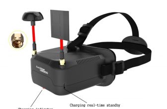Eachine Mini FPV Occhiali_particolare degli attacchi