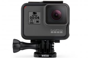 GoPro Hero 6 foto della cam frontale sul supporto